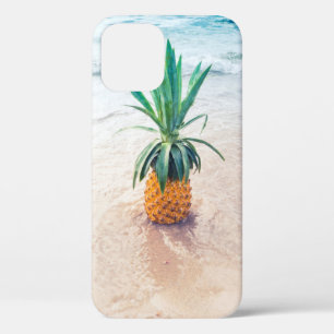 Ananas komt morgenochtend op het strand terecht. iPhone 12 hoesje
