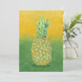 Ananas Kunst Kaart (Staand voorkant)