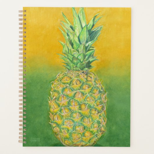 Ananas Kunst Planner (Voorkant)