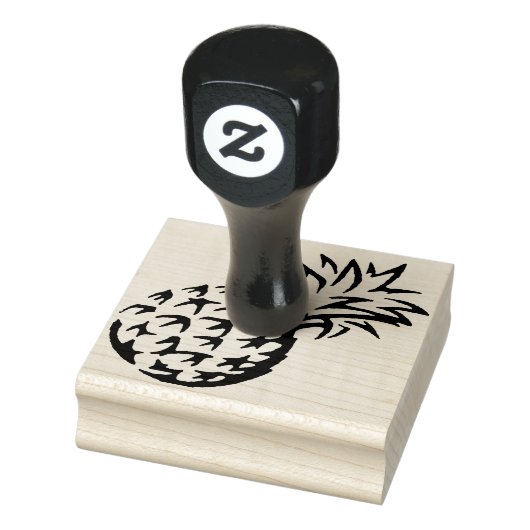 Ananas kunststempel rubberstempel (Stempel)