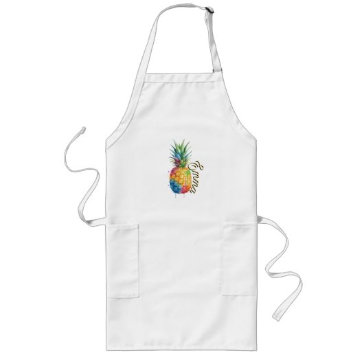 Ananas Lang Schort (Voorkant)
