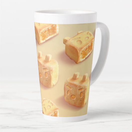 ananas latte mok (Rechterhoek)