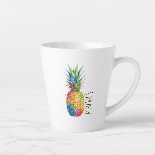 Ananas Latte Mok (Rechts)