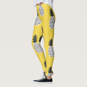  ananas leuk naadloze illustratie leggings (Links)