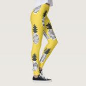  ananas leuk naadloze illustratie leggings (Rechts)