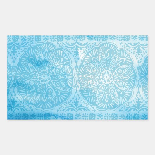 ananas Life III Rechthoekige Sticker (Voorkant)