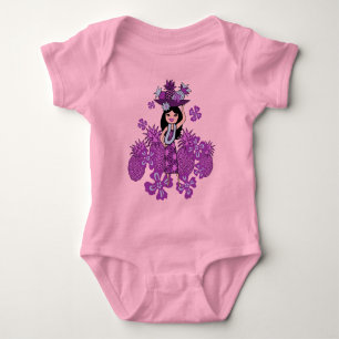 Ananas Luau Peuters & Baby's T-shirts