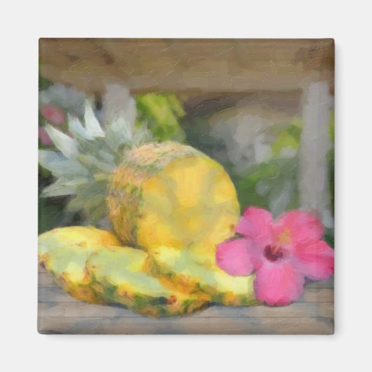 ananas magneet (Voorkant)