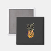 Ananas Magnet Magneet (Voorkant / Achterkant)