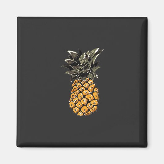 Ananas Magnet Magneet (Voorkant)