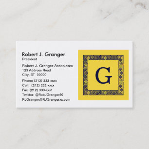 Ananas, Marineblauw Grieks Zeer belangrijk #1 Visitekaartje