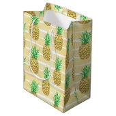 ananas medium cadeauzakje (Voorkant Gekanteld)