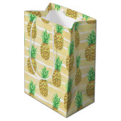 ananas medium cadeauzakje (Achterkant Gekanteld)