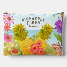Ananas met Floral Etui