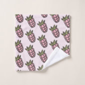 Ananas Motif Y2K Retro Funky Retro (Gant de toilette)