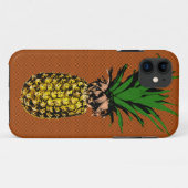 Ananas Newsprint Case-Mate iPhone Case (Achterkant (horizontaal))