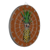 Ananas Newsprint Dartbord (Voorkant Links)