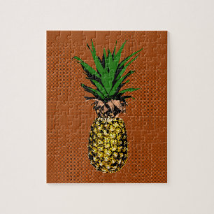 Ananas Newsprint Legpuzzel