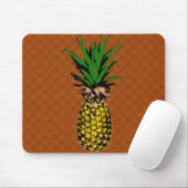 Ananas Newsprint Muismat (Met muis)