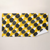 Ananas noir (Serviette de bain)