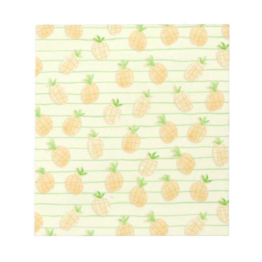 ananas notitieblok (Voorkant)