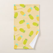 Ananas Océan Motif pêche  (Serviette à main)