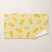 Ananas Océan Motif pêche  (Serviette à main)