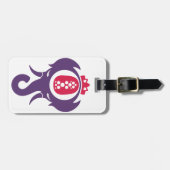 Ananas Olifant Bagagelabel (Voorkant horizontaal)