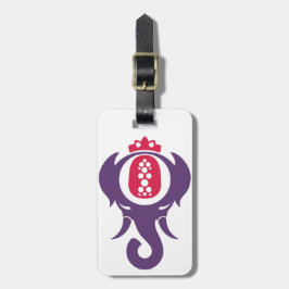 Ananas Olifant Bagagelabel