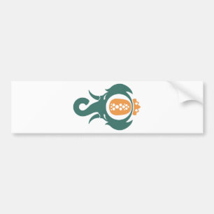 Ananas Olifant Bumpersticker