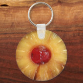 Ananas onderaan Cake Pineappel Sleutelhanger (Voorkant)