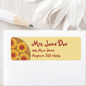 Ananas ondersteboven Cake Cherry Foodie Labels (Insitu)