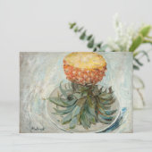 Ananas op een Bord | Tadeusz Makowski (Staand voorkant)