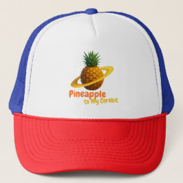Ananas op mijn corebit. trucker pet