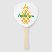 Ananas partij gunsten - hand fans handwaaier (Voorkant)