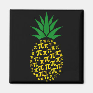 Ananas Pi-dag Wiskunde Docent Pi-symbool Nerd Lief Magneet