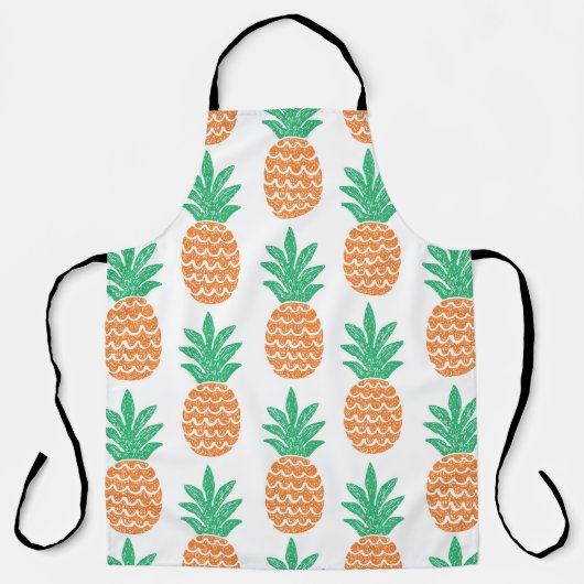 Ananas Play: Leuk Patroon Verrukking. Schort (Voorkant)