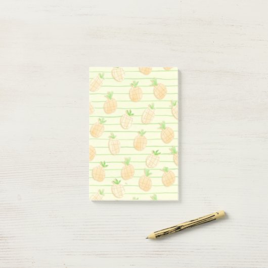 ananas post-it® notes (Op bureau)