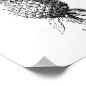 ananas poster (Hoek)