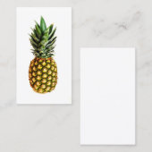 Ananas print visitekaartjes (Voorkant / Achterkant)