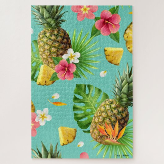 ananas Puzzle Legpuzzel (Verticaal)