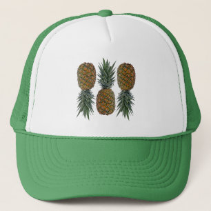 Ananas Retro Veganistisch en Vegetarisch Fruit Trucker Pet