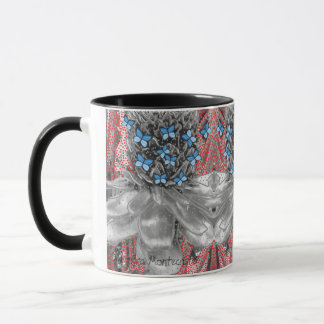 Ananas Rode Mieren & Blauwe Vlinders Signature Mok