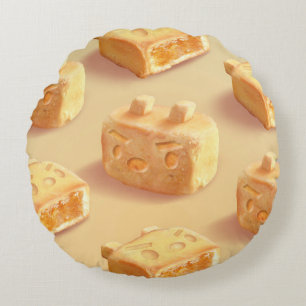 ananas rond kussen