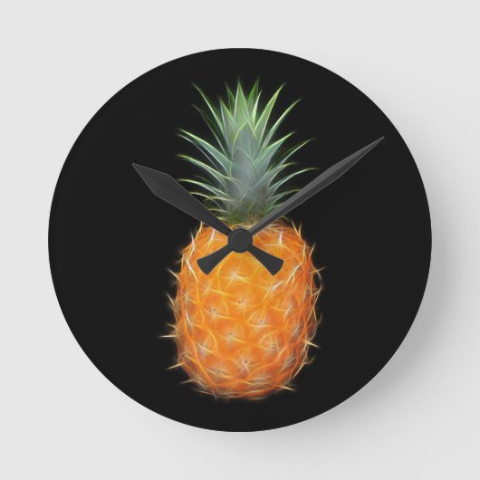Ananas Ronde Klok (Voorkant)