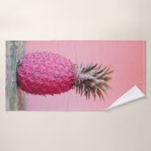 ANANAS ROSE (Serviette de bain)