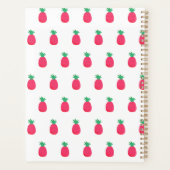 Ananas rose blanc Motif mignon (Dos)