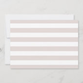 Ananas rose | Carte papier à lettres personnalisée (Dos)