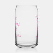 Ananas rose tropicale Preppy Personnalisé (Droite)