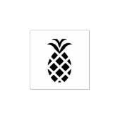 ananas 	rubberstempel (Afrduk)